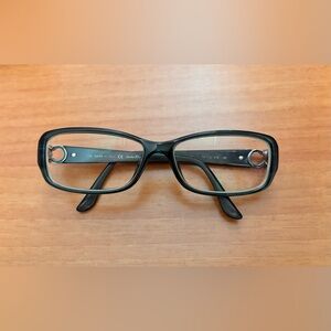 Salvatore Ferragamo Dark Gray Eyeglasses